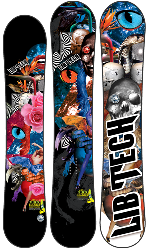 Lib Tech TRS: Total Ripper Series Snowboard, 2012